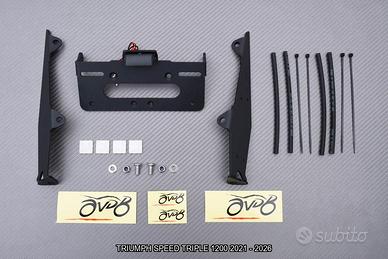 Portatarga TRIUMPH SPEED TRIPLE 1200 2021 - 2026