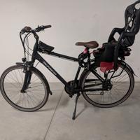 Bici Elettrica Uomo Schiano Nera