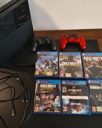 PlayStation 4+HDD esterno  500GB