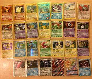 Lotto carte Pokemon da collezione