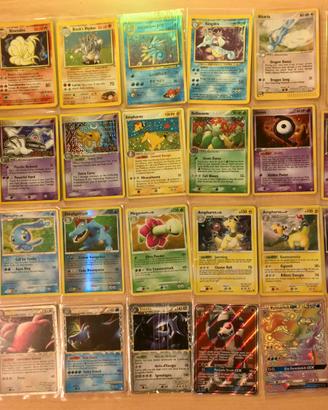 Lotto carte Pokemon da collezione