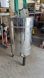 Maturatore miele 400 kg lega completo di supporto