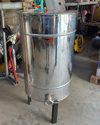 Maturatore miele 400 kg lega completo di supporto