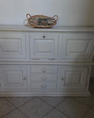 madia in legno massello