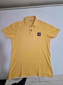 polo junior gialla Stone Island