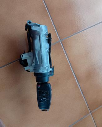 Blocchetto accensione con bloccasterzo e chiave