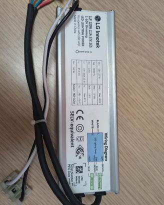 Alimentatore Driver Led LG Innotek 120W Dimmerabil