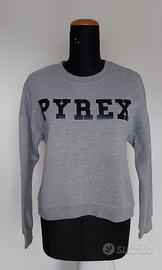Felpa loose corta Pyrex NUOVA tg.L grigia Abbigliamento e Accessori In vendita a Parma
