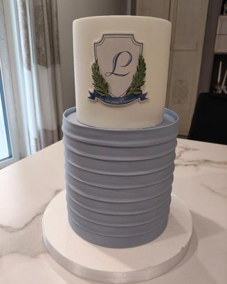 torta scenografica per Comunione con decorazioni i