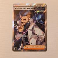 carta pokémon scenario professor turum 