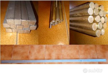 Barre alluminio 2 m x10 mm forme varie a pezzo