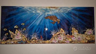 Ceramica artistica barriera corallina 3D