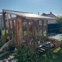 Serra fai da te con vetri doppi