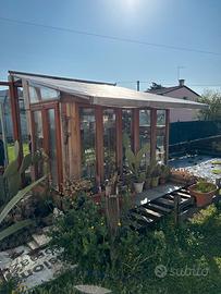 Serra fai da te con vetri doppi