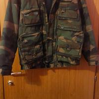 Completo militare mimetico giacca + pantaloni