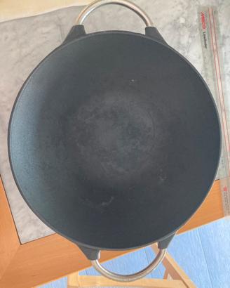 Wok in ghisa 30 cm