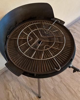 Grill a gas