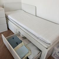 Letto singolo ikea flekke