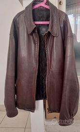 Corsi Made in Italy giacca pelle vintage anni '90