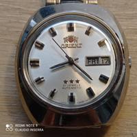 orologio da uomo orient, automatico, revisionato
