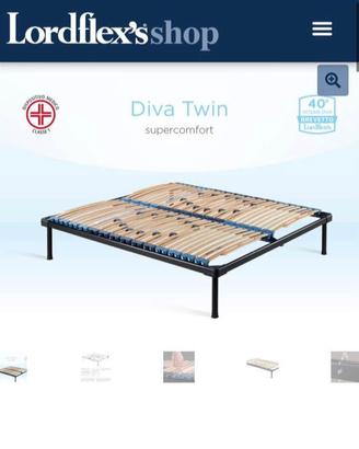 Rete letto Diva Twin Lordflex