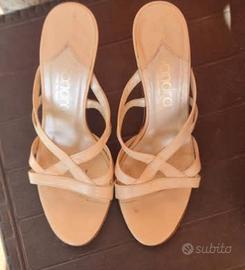 Sandali sabot con tacco Sonora - Made in Italy - N