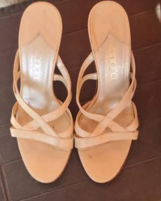 Sandali sabot con tacco Sonora - Made in Italy - N