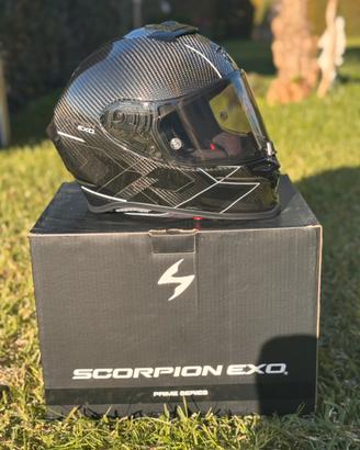 Casco integrale scorpion EXO R1 carbon Aircynergy