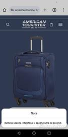 AMERICAN TOURISTER VALIGIA DA CABINA 55CM x 20cm