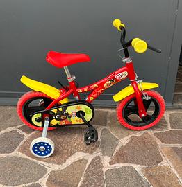 Bicicletta bambini con rotelle ruota 12 nuova