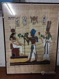 dipinto su papiro
