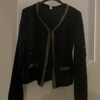 Giacca nera elegante