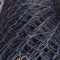 rete giardino nero con pali 70mt