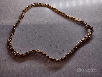 Collana d'oro unisex 18 carati. Totale Trattabile