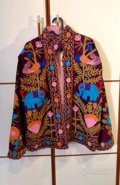 Giacca indiana ricamata a mano - NUOVA 🌺