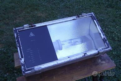 Lampione con lampada allo iodio 100w