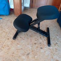 sgabello ergonomico schiena 