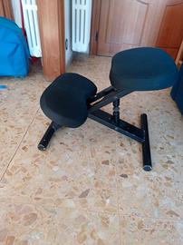 sgabello ergonomico schiena 