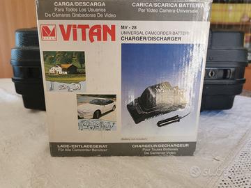 CARICABATTERIE VIDEOCAMERA CARICA/SCARICABATTERIE