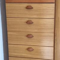 Armadio con cassettiera