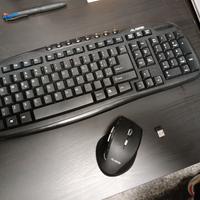 kit mouse e tastiera wireless senza fili