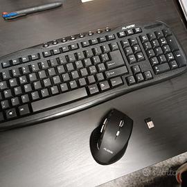 kit mouse e tastiera wireless senza fili