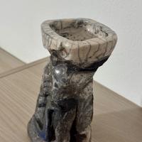Scultura in ceramica -Raku tecnica giapponese 1600