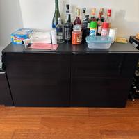 Mobile IKEA Besta nero + mobile TV