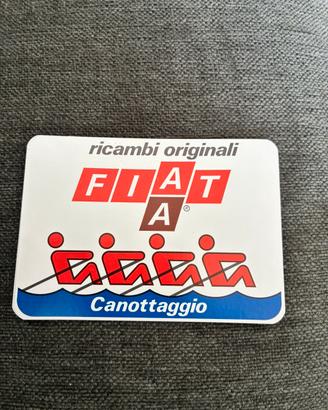 Adesivo vintage Fiat