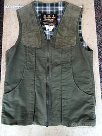 Barbour moleskin shooting vest  ( D315)