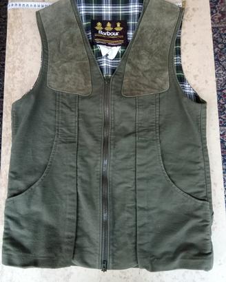 Barbour moleskin shooting vest  ( D315)