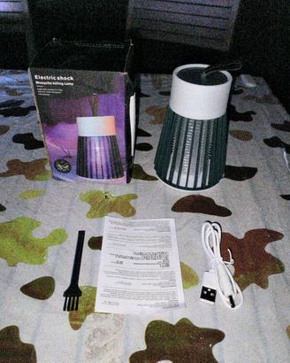 lampada antizanzare led 