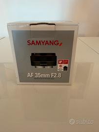 Samyang 35 2.8 sony e mount