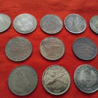 Set 11 Gettoni Shell "Storia del Volo" - Vintage